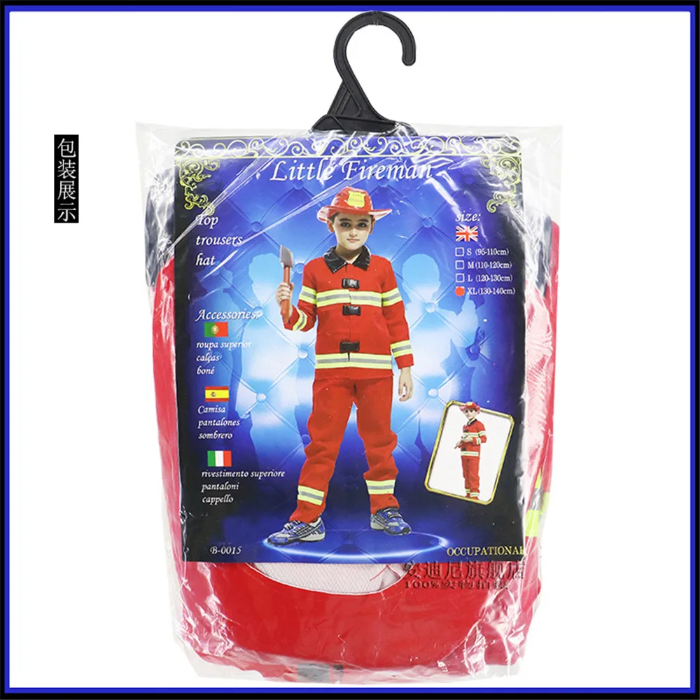 Детские костюмы пожарников комплект одежды для маленьких мальчиков вечерние