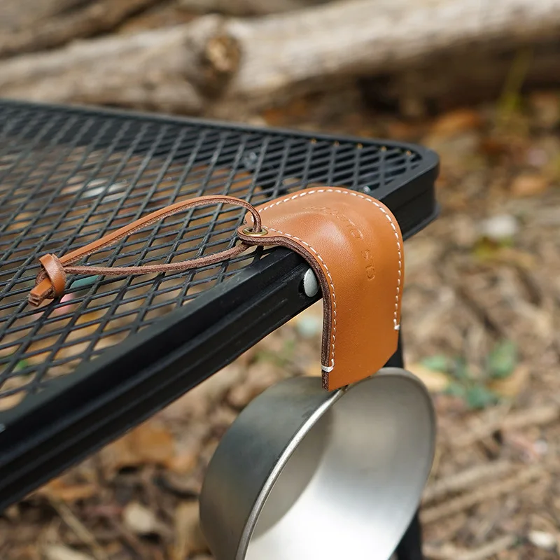 

Protective Tool Heat Resistant Solid Durable Leather Cooking Pan Handle Cover Sleeve Kitchen Anti Slip Anti-scald Leather Cover