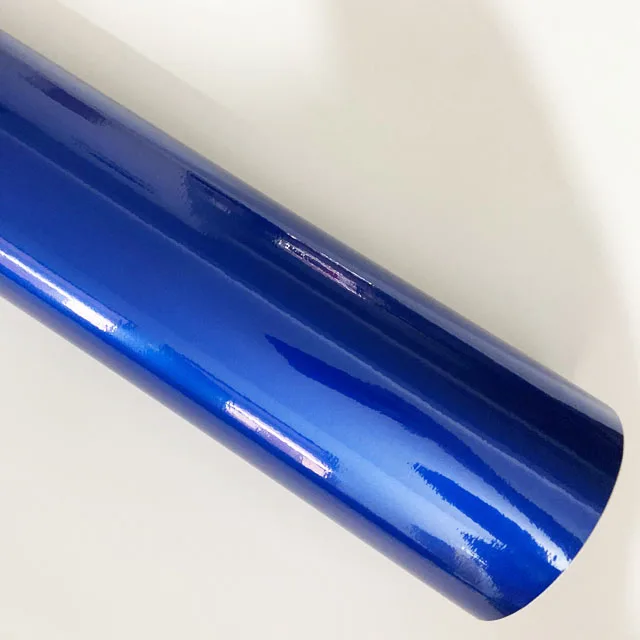 

Автомобильный Стайлинг жемчужный синий глянцевый металлический блестящий автомобильный стикер для автомобильных оболочек глянцевые конф...