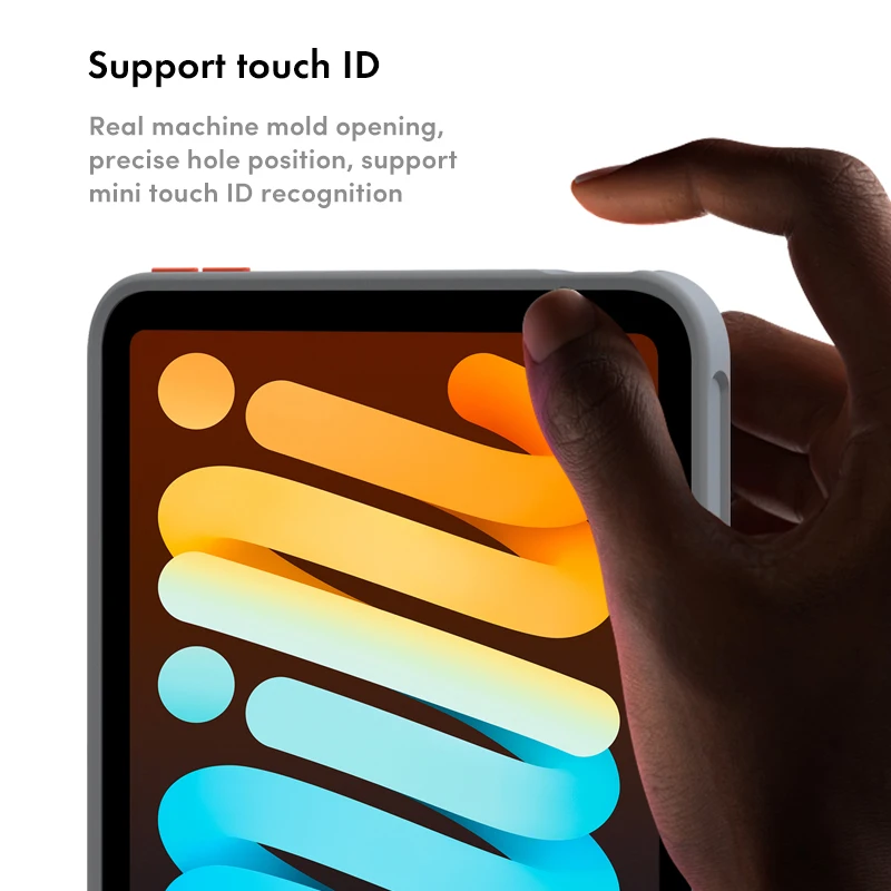 SUAIOCE New Matte For iPad mini 6 Case 2021 TPU Hard Back Cover for 6th 8.3inch Transparent Shockproof Protective |