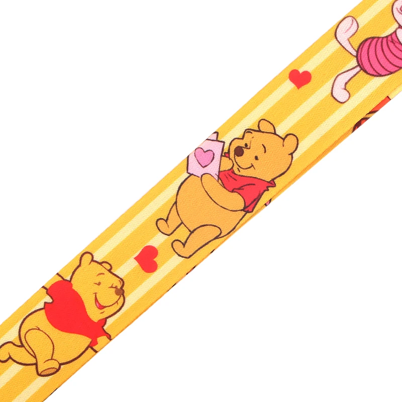 LT972 детский шнурок с изображением пуха медведя для ключей Обложка удостоверения