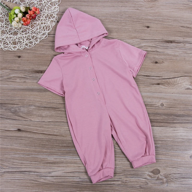 Newborn Baby Boys Girls Romper Jumpsuit Outfits Striped Clothes 0-2T All Seasons Letter Children Clothing Cotton | Мать и ребенок