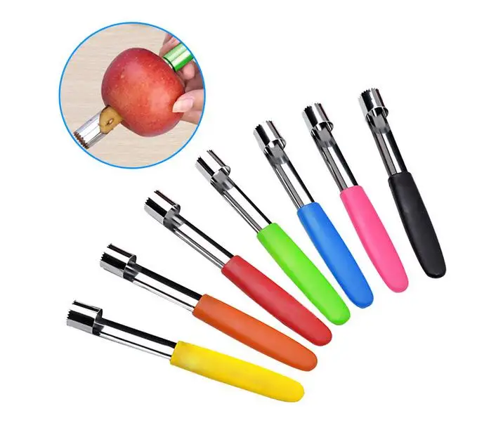 

Dhl 400PCS Stainless Steel Core Remover Fruit Pear Corer Easy Twist Kitchen Tool Gadget Wholesale