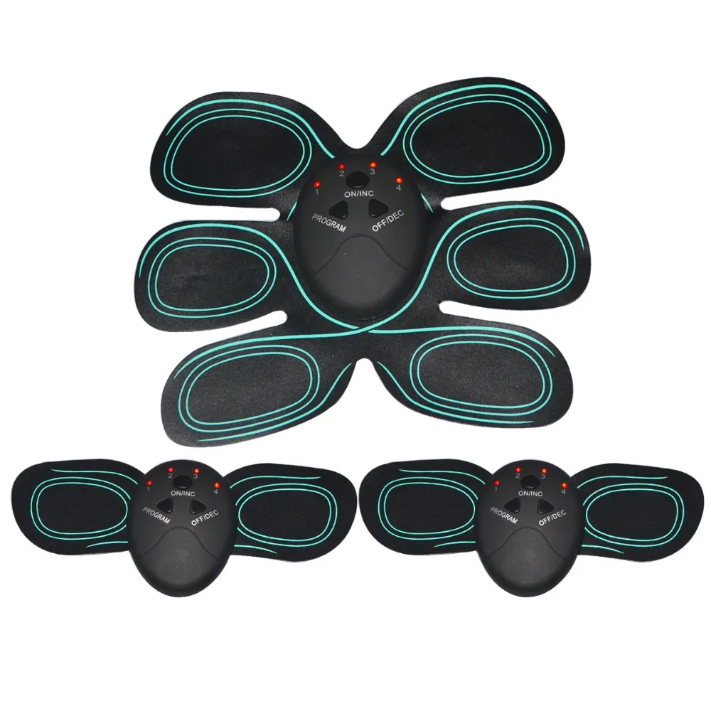 Беспроводной стимулятор мышц живота EMS Стимуляция тела для похудения потеря веса