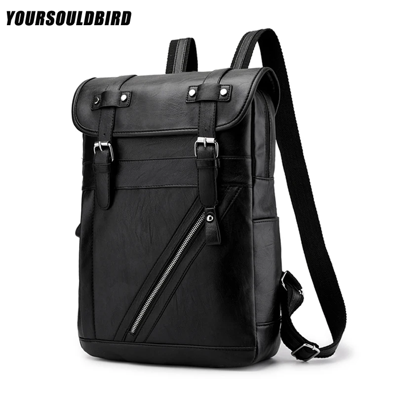 Школьные сумки от кражи mochila hombre, водонепроницаемые, для путешествий, в винтажном стиле, для ноутбука, черный кожаный рюкзак для мужчин, дизайнерские, повседневные, sac a dos