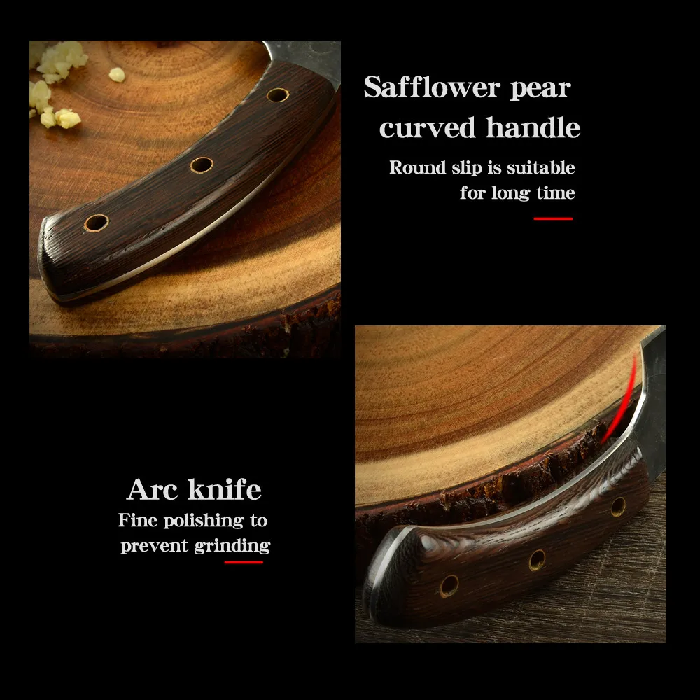 Цин нож обвалочный в японском стиле практичный Нержавеющая сталь Кухня обвалки