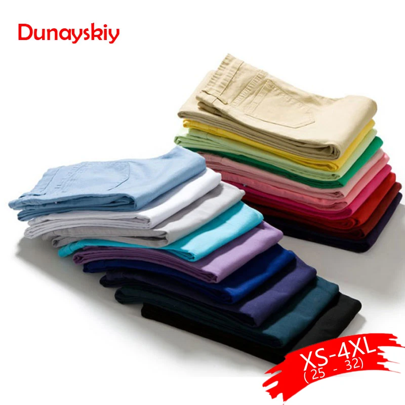 Женские джинсы с высокой талией Осенние стильные повседневные леггинсы карандаш