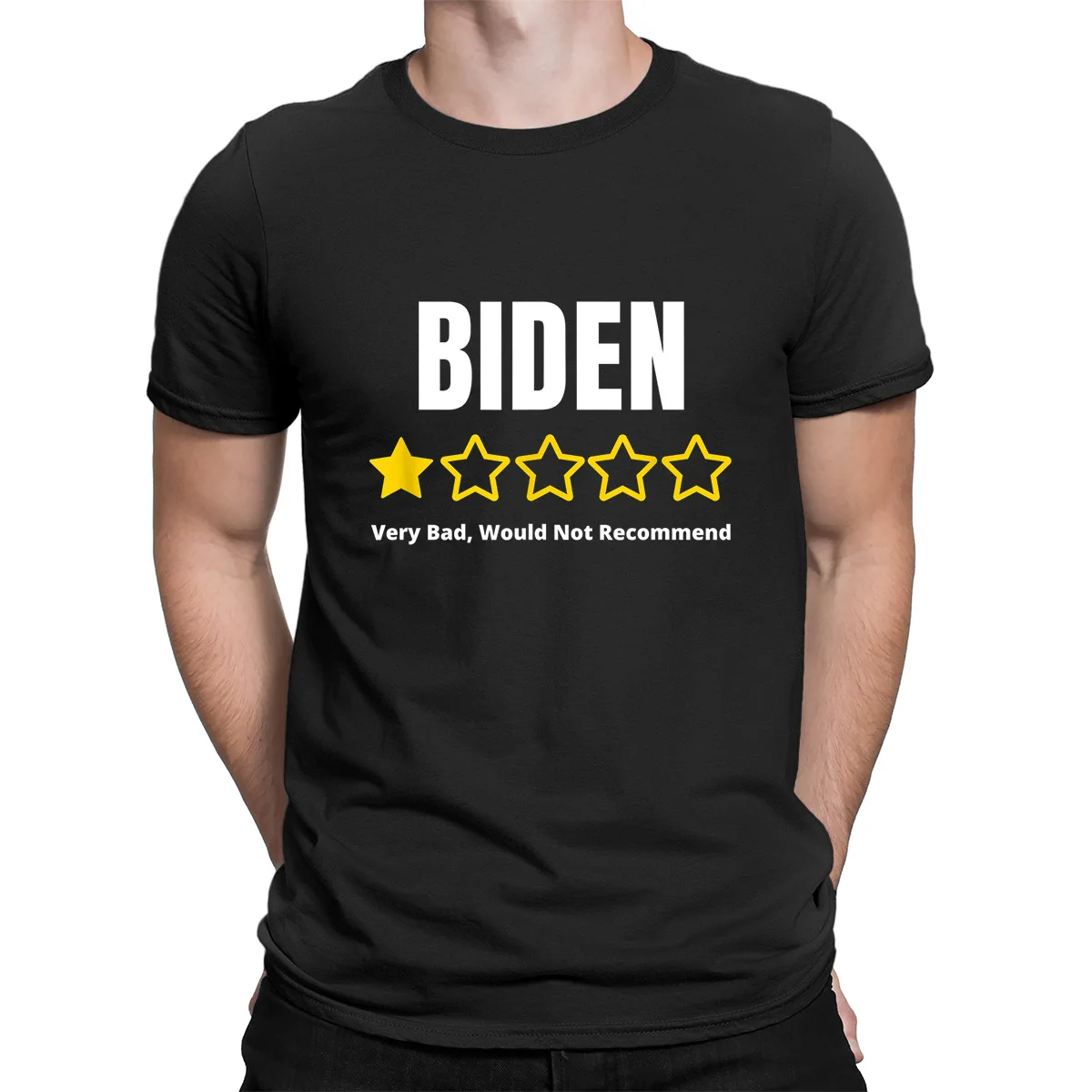 

Biden Review Rating 1 Star Very Bad Would Not Recommend Print T Shirt Premium Anti Joe Biden Summer Graphic ClothesHarajuku Tops