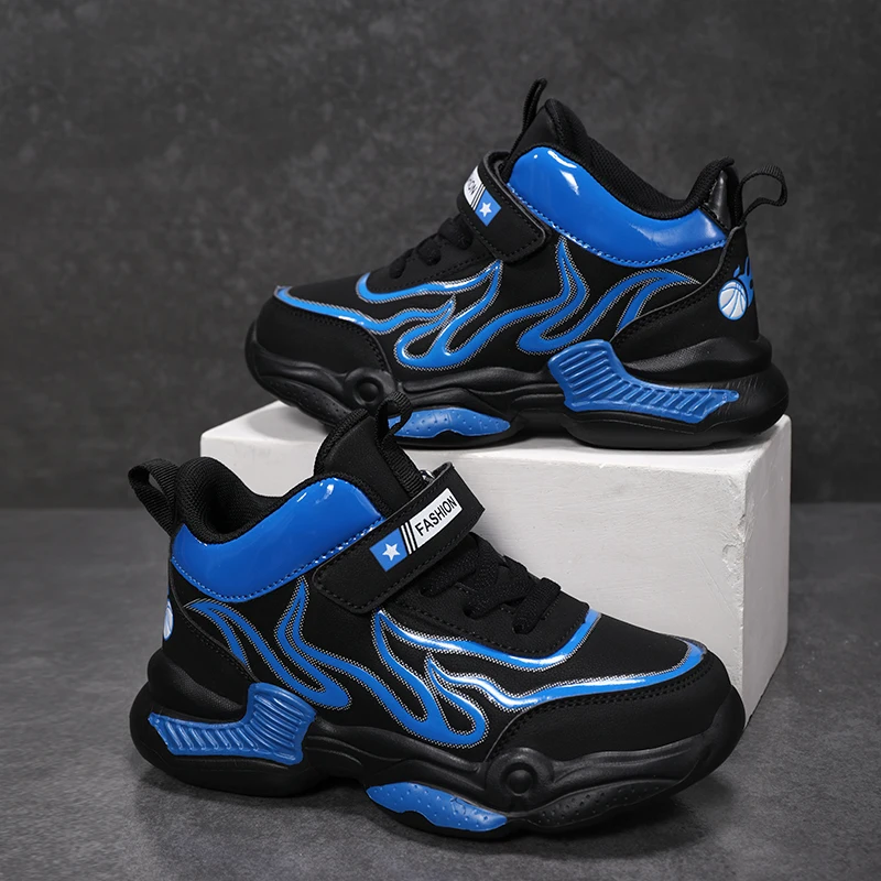 

Hot Children's Fashion Casual Shoes Boys' Sneakers Child's Sneakers Boy Brand Running Basketball Shoes Kids 12 13 14 Years Old