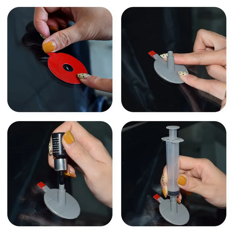 Новый набор для Ремонта Лобового стекла DIY чип трещины инструмент ремонта