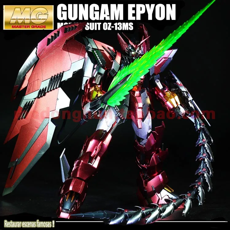 BANDAI MG 1/100 OZ-13MS gundamm Epyon EW версия металлическая окраска до дьявола Гандам Фигурки игрушек