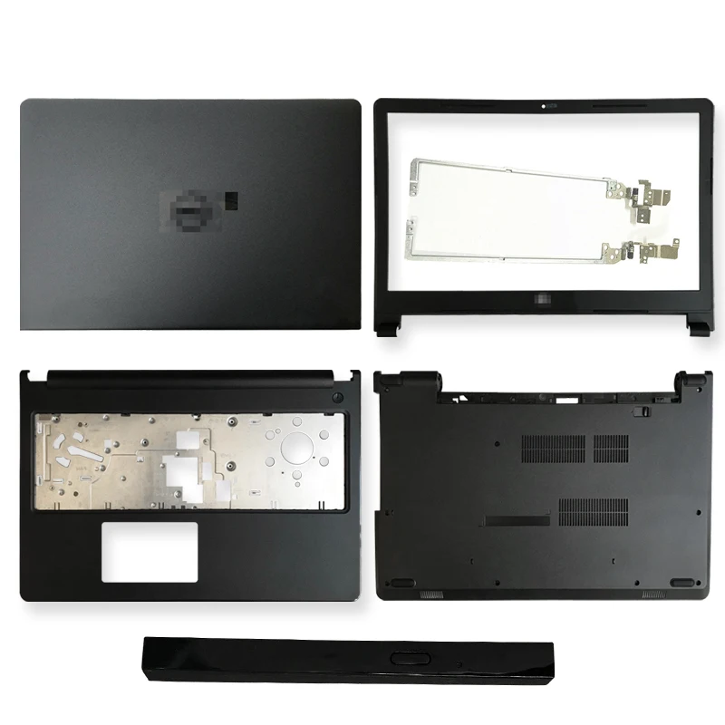 

New For Dell 15 3565 3567 Series Laptop LCD Back Cover/Front Bezel/ Hinges/Palmrest/Bottom Case Rear Lid Top Back Cover