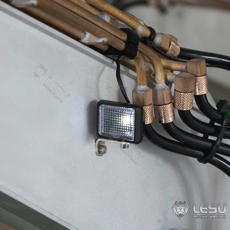 Металлический гидравлический экскаватор LESU 1/14 Aoue ET26L RC модель самостоятельной