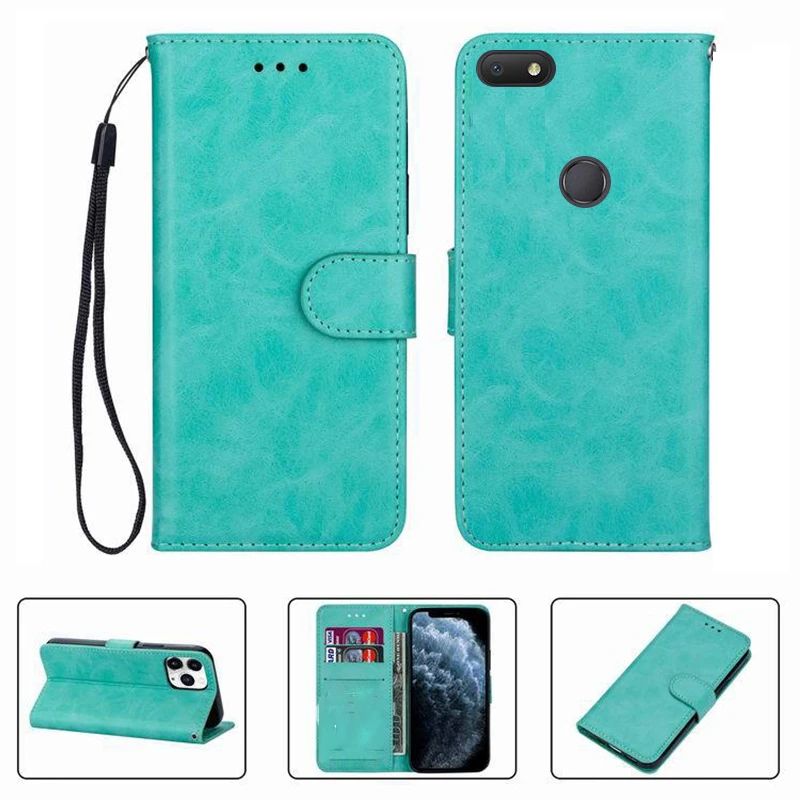 

For Alcatel 1V 2019 5001D, 5001A, 5001U, 5001T, 5001J, Wallet Case High Quality Flip Leather Phone Shell Protective Cover Funda