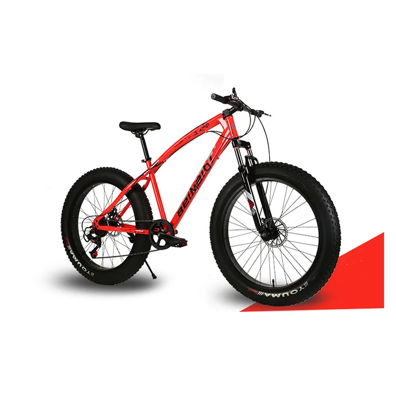 Kaufen Fahrräder Schneemobile Mountainbike 24/26 Zoll Speichenrad Kreuz-land Variable Geschwindigkeit Strand Bike Geschwindigkeit 21 24 27 Geschwindigkeit