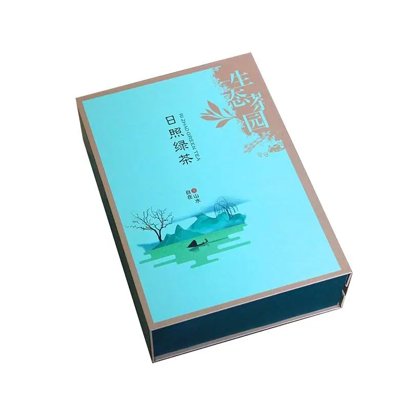 

Rizhao Green Tea 2020 New Tea Wholesale Gift Box Self-Produced and Self-Sold Millar Tea Factory Direct Sales Chestnut Aroma