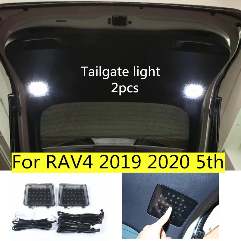 Для Toyota RAV4 2019 2020 5th светодиодный автомобиль хвост светильник багажник багажника