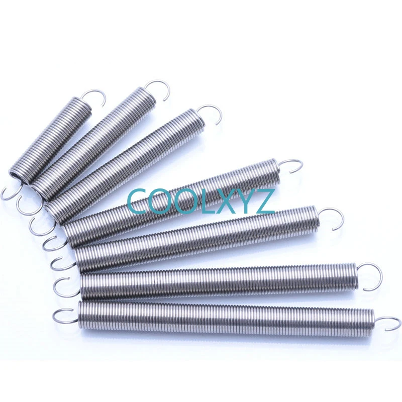 304 пружина натяжения из нержавеющей стали Пружина откатная диаметр проволоки 0 8