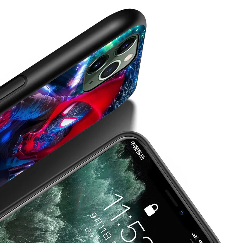 

Marvel Avengers Super Hero Spider-Man For Apple iPhone 12 11 XS Pro Max Mini XR X 8 7 6 6S Plus 5 5S SE TPU Silicone Phone Case