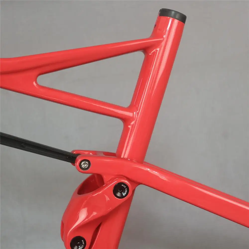 Полностью подвесная рама 29er boost custom paint 27.5er plus 142X12mm углеродное волокно T800 MTB FM036 |