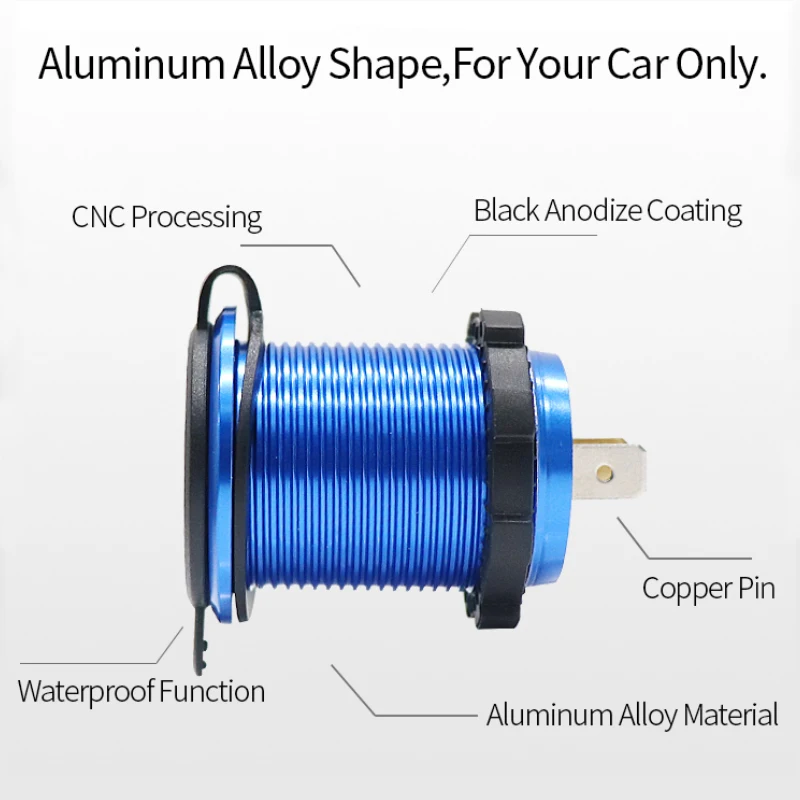 Быстрая зарядка 3 0 автомобильное зарядное устройство с двумя USB