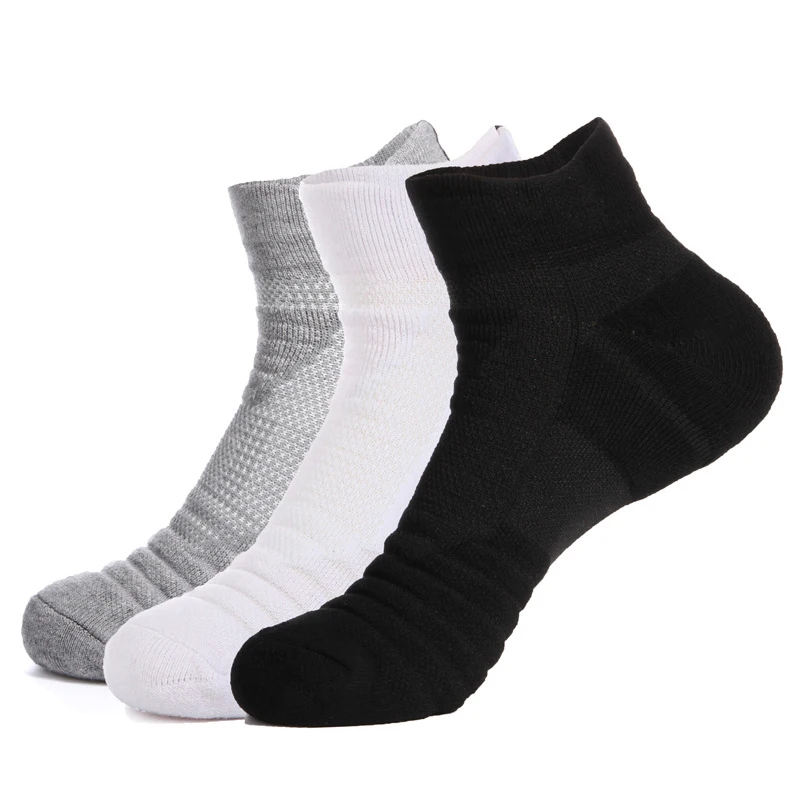 1Pairs/lot=2pieces Elite Mens Fashion Socks Towel Bottom Sports Men Outdoor Terry Male Boat | Мужская одежда