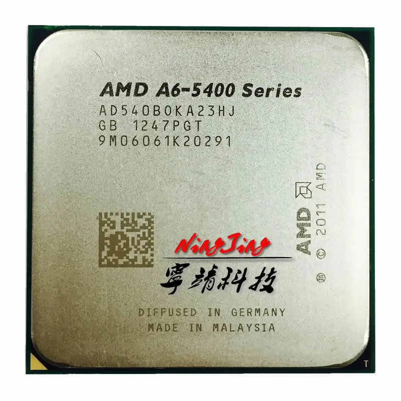 AMD A6 Series 5400 5400B 540B 3 6 ГГц двухъядерный процессор Процессор AD540BOKA23HJ гнездо FM2| |