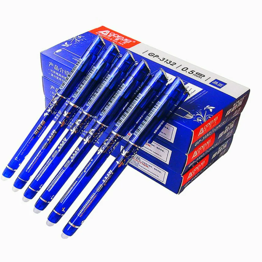 

1Pcs/Sell HOT Business Writing Erasable Gel Pen Refills Is Red Blue Ink Blue And Black A Magical Writing Neutral Pen Stationery