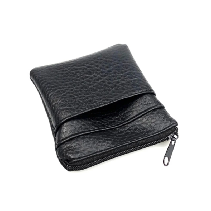 

Leather Cheap Coin Purse Women Pouch Men Small Mini Short Wallet Money Bags Change Key Credit Card Holder Business carteira