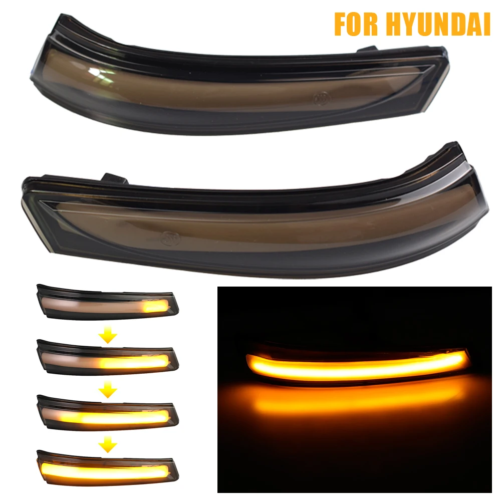 Прокрутки динамический сигнал поворота светильник боковое зеркало мигающий