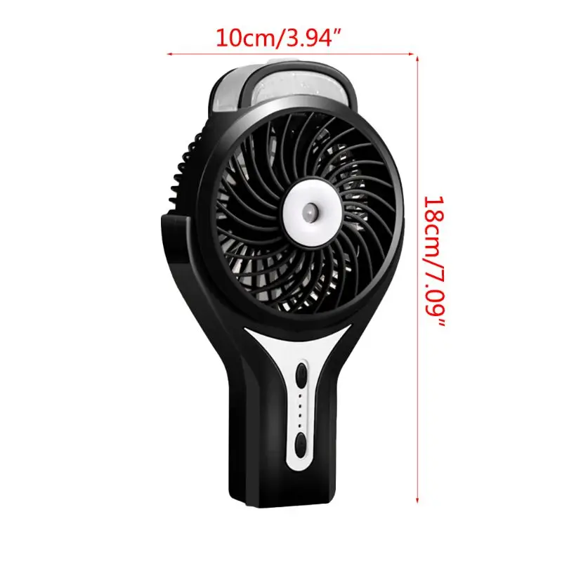 Ручной портативный водяной туманообразующий вентилятор для путешествий