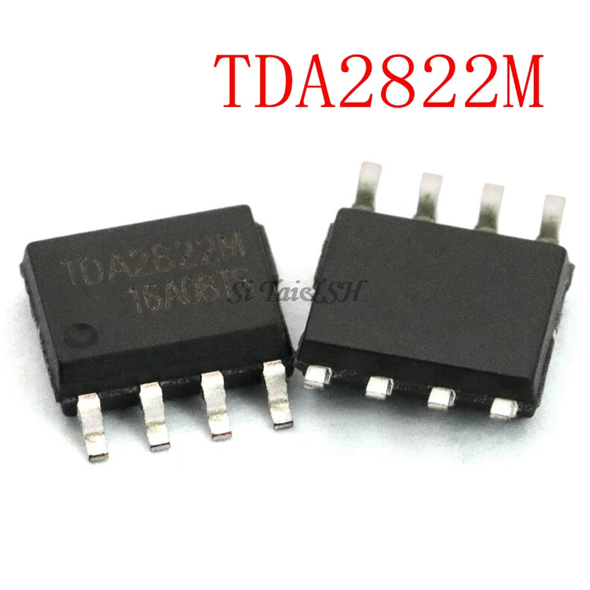 Новые и оригинальные интегральные схемы TDA2822M SOP8 TDA2822 SOP SMD 2282M SOP8, 10 шт.