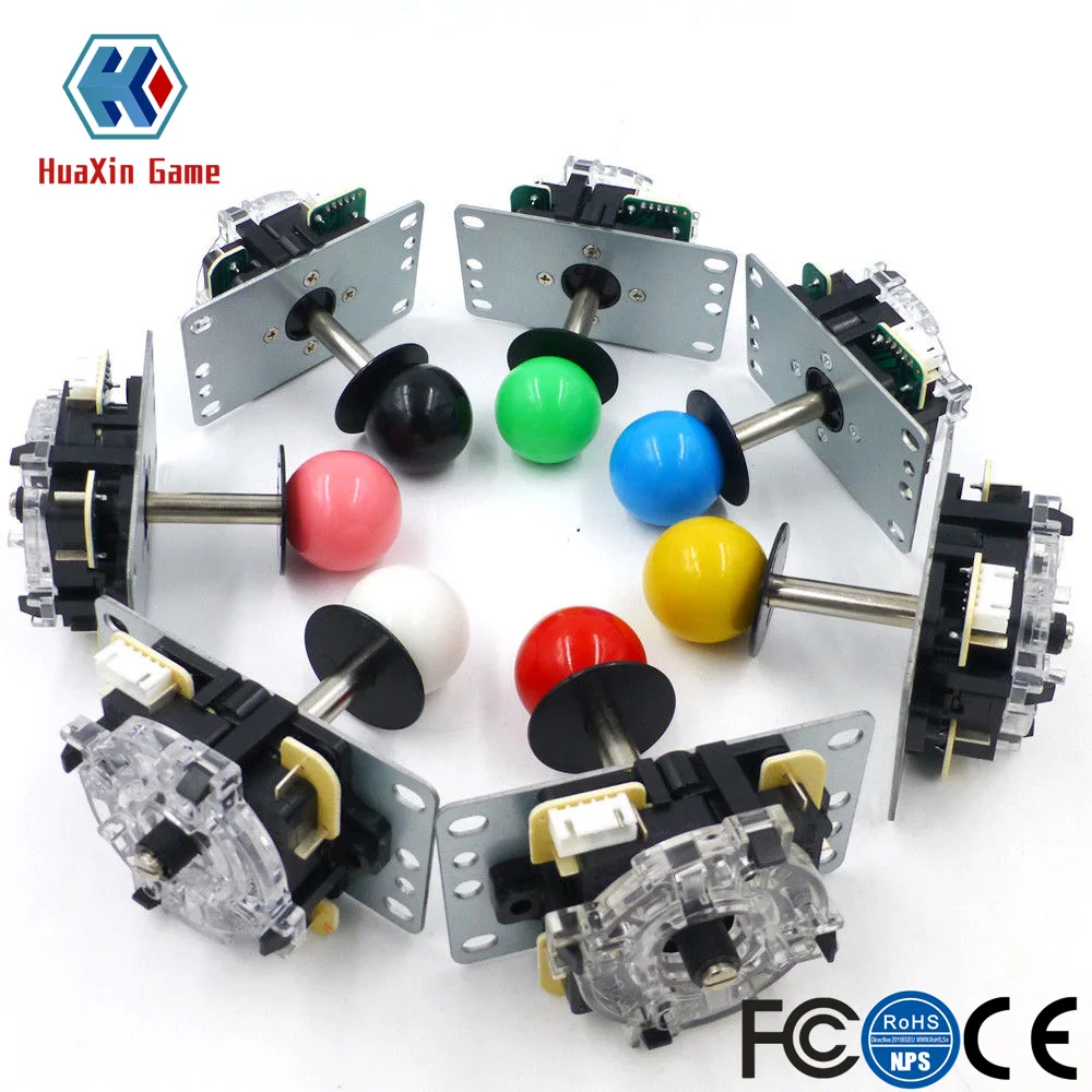 2 шт. копия Sanwa 5Pin 8Way джойстик с печатной платой для аркадной игровой консоли