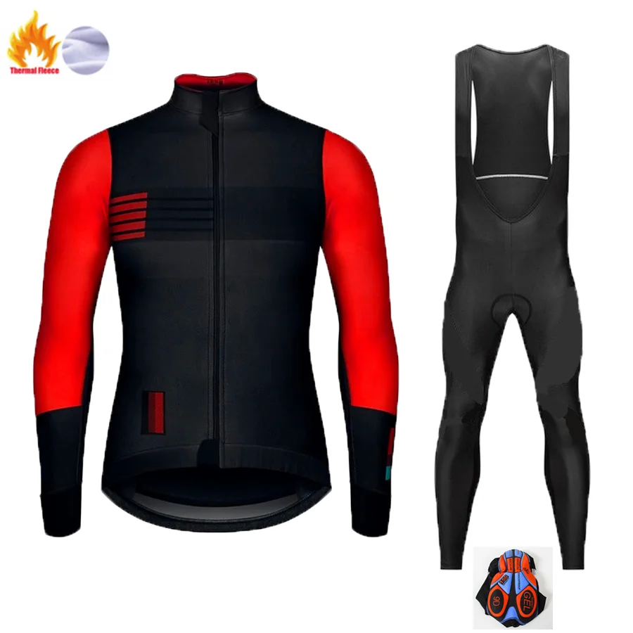 Gobiking зимняя велосипедная одежда с длинным рукавом Джерси NW Мужская Pro Team теплая куртка комплект MTB Одежда термофлис Ropa Ciclismo - Цвет: Winter Cycling Suit