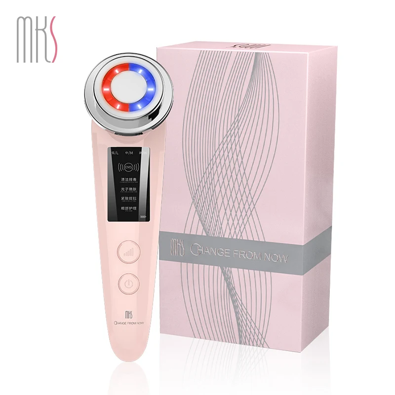 

RF&EMS Radio Mesotherapy Electroporation for lifting Beauty LED Face Skin Rejuvenation Remover Wrinkle Radio Frequency cleansing