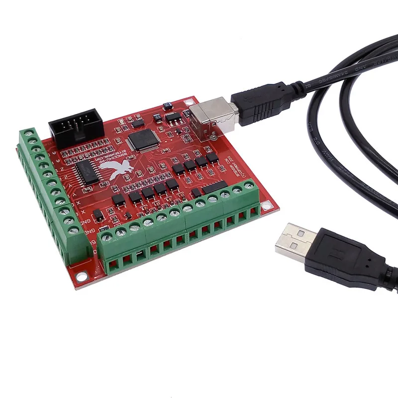 

MACH3 100Khz 4-axis USB interface driver wiring board CNC 4-axis controller motion controller driver board