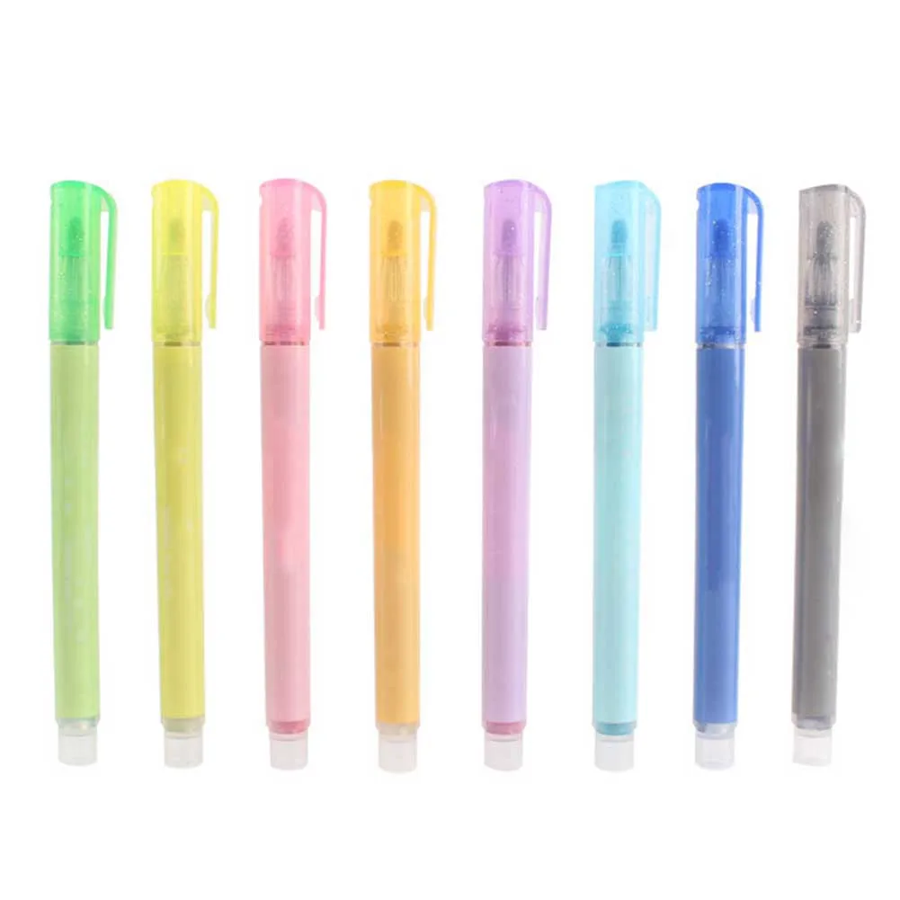 8 цветов для школы рисования гладкий портативный дома контур маркер ручка