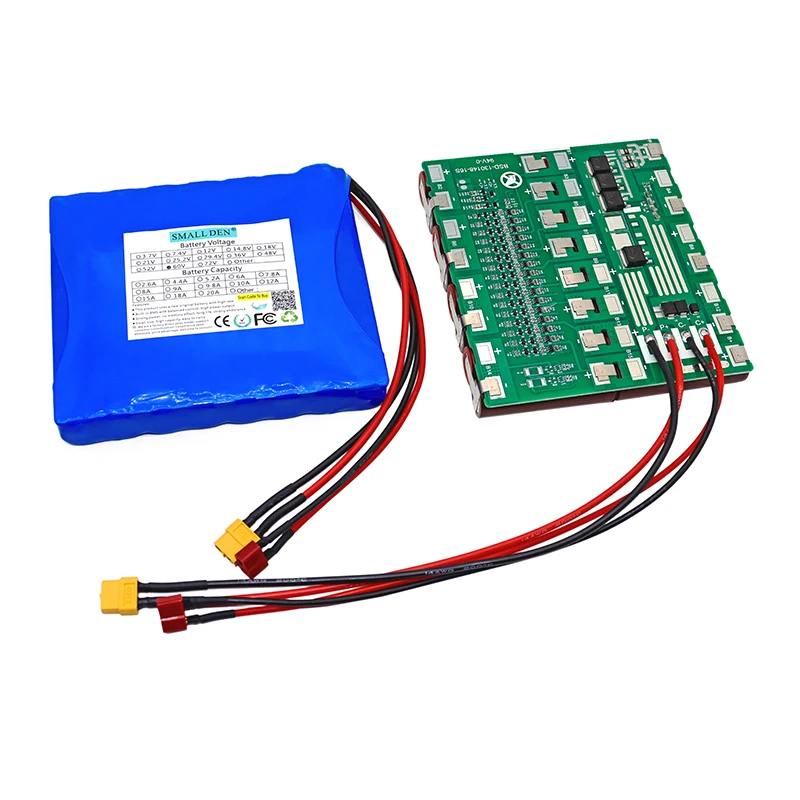 

1-4pcs 60V 3Ah HG2 Lithium-ion battery pack 3000mAh rechargeable battery with BMS, used for auto-balance car unicycle battery