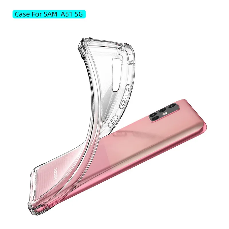 

Clear Silicone Phone Case For Samsung S20 FE S21 S30 Ultra Plus Note 20 Ultra 10 A21s A31 A41 A51 A71 A50 A70 Back Case Coque