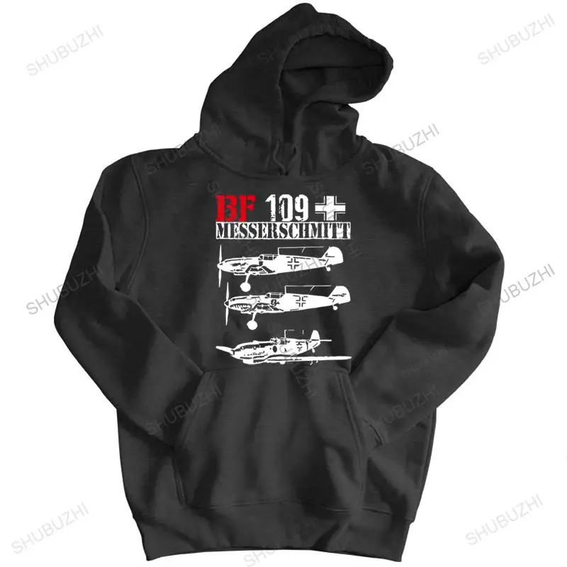 

Mens luxury cotton vintage sweatshirt black zipper hot sale BF 109 MESSERSCHMITT new homme autumn hoodie fashion hoody jacket