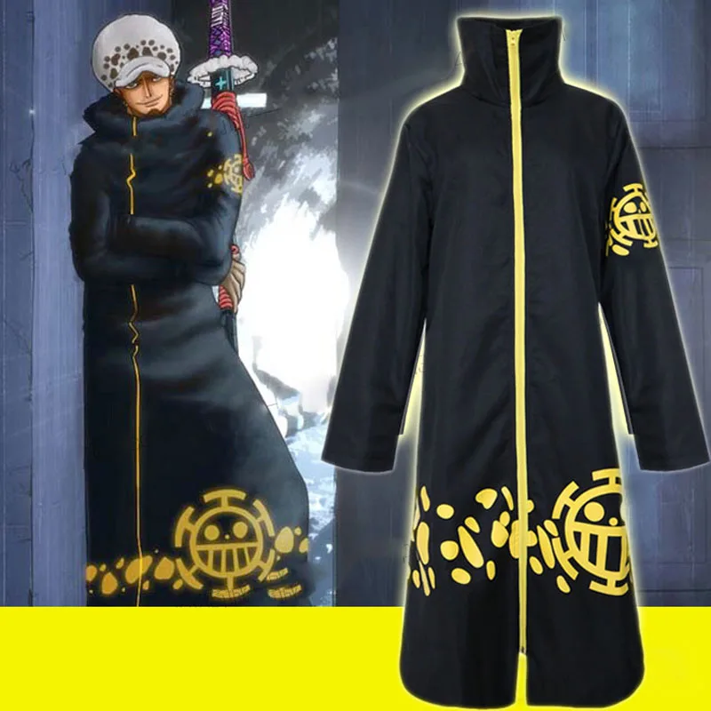 Одежда для косплея из аниме цельнокроеный Косплей Костюм трафальгара закон