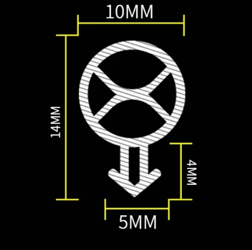 10 meters O type Silicon rubber sealing strip for steel door/ window thong windproof insulation antifreeze | Обустройство дома