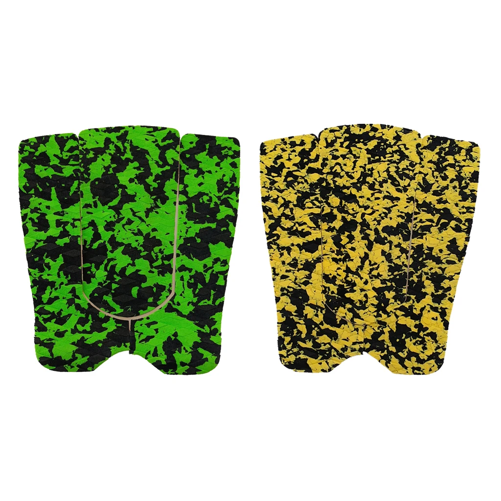 3 шт. Премиум EVA Противоскользящие коврики для серфинга тяговые Задние Коврики