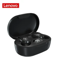 lenovo xt91 tws earphone wireless bluetooth headphones ai control gaming headset stereo bass with mic noise reduction