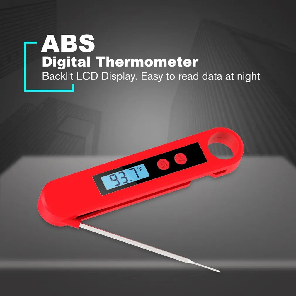 Водонепроницаемый цифровой термометр для барбекю печь гриль мясо еда со