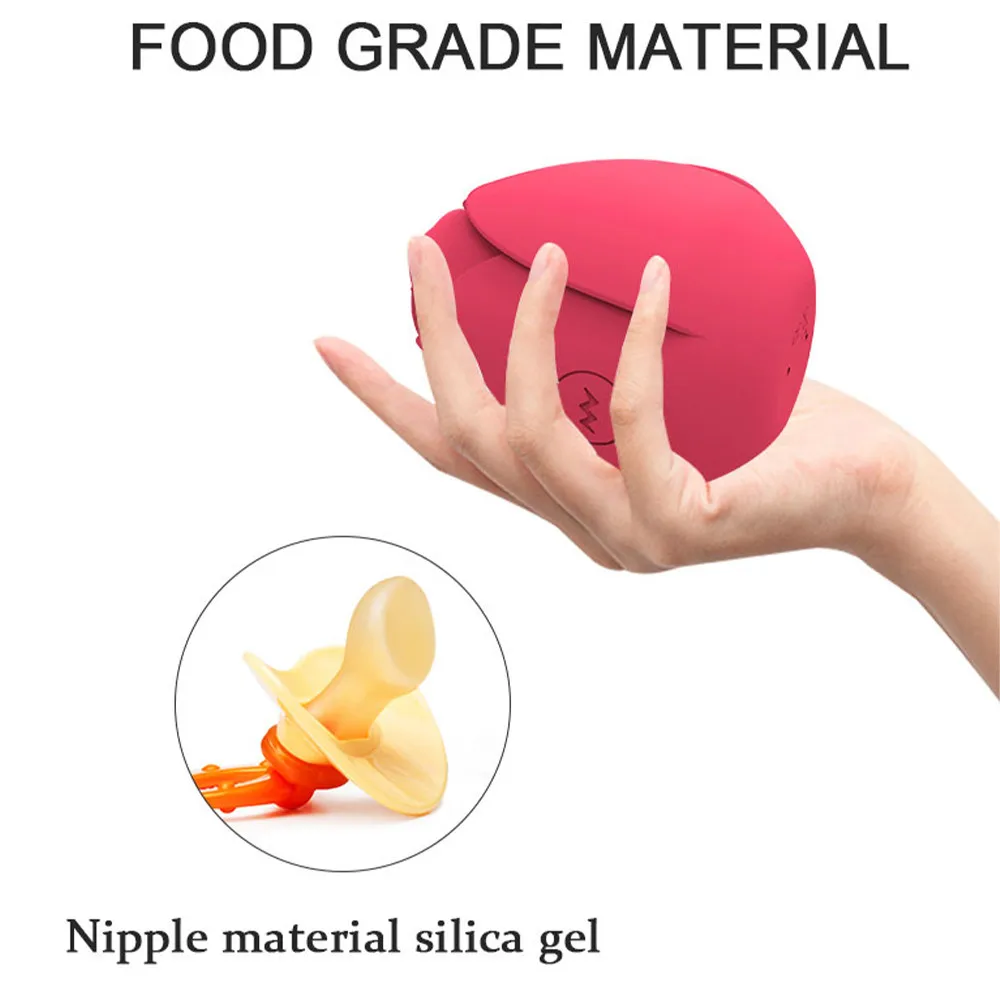bpm Rose Flower Masturbators Machine Suck Vibrators Sex Toys For Women Vaginal Clitoris Nipples Anal 10 Frequency Vibration | Красота и