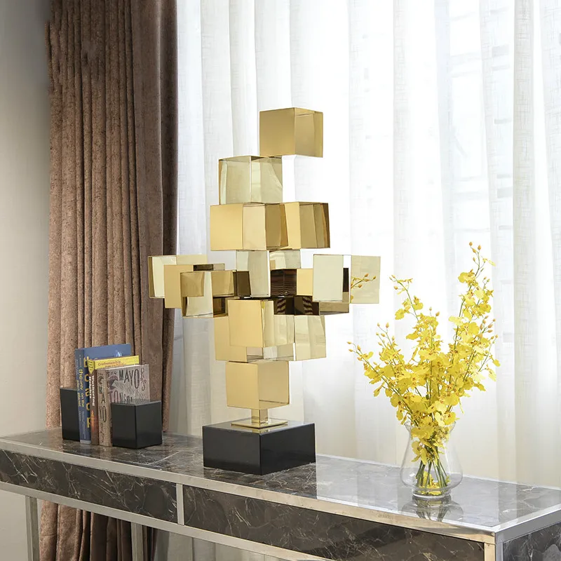 Роскошное украшение в подарок для офиса отеля клуба дома геометрическое