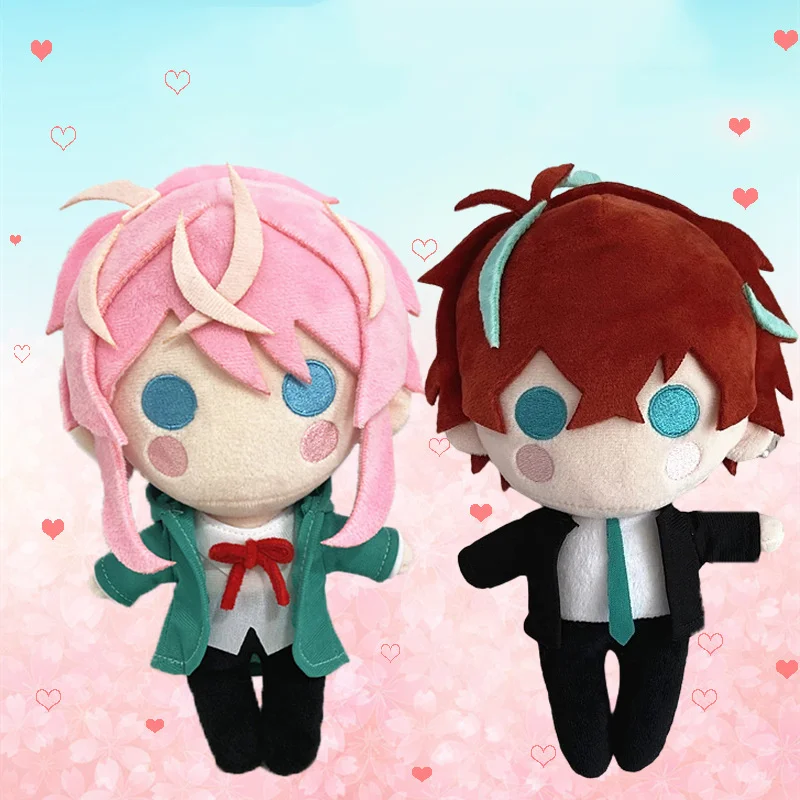 

1/2pcs Hypnosis Microphone Plush Toy Amemura Ramuda Doppo Kannonzaka Plushie Division Rap Battle Soft Doll Kid Fan Birthday Gift