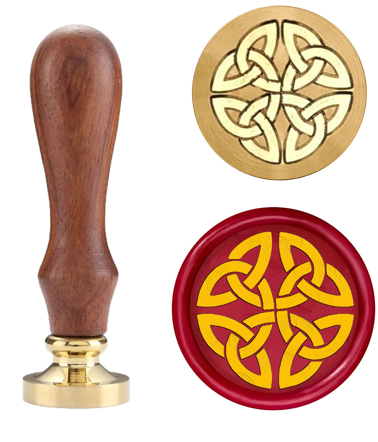 

Кельтский Узел, восковая печать, латунь