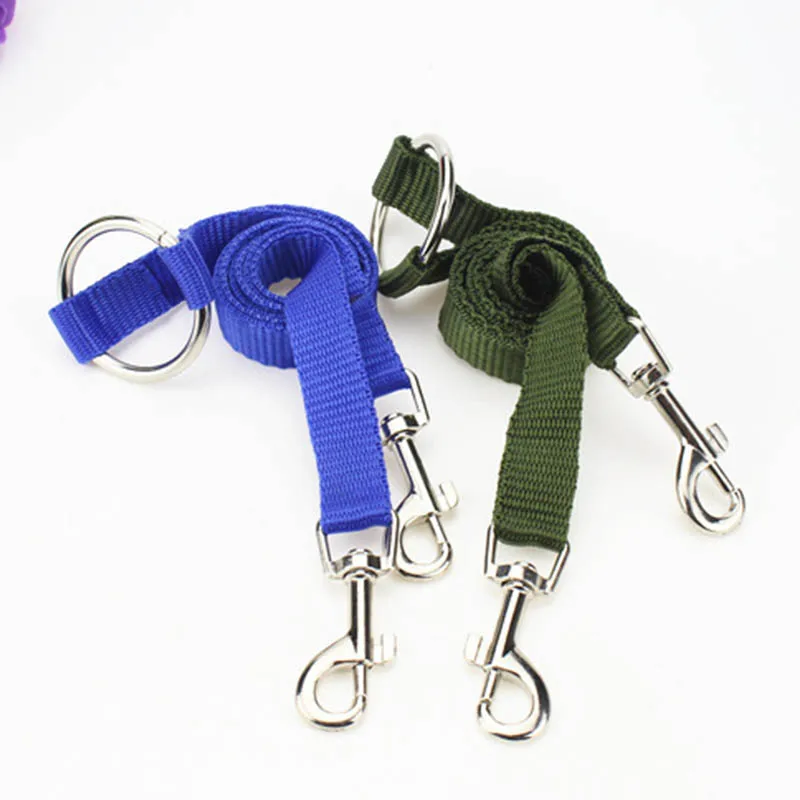 Поводок-поводок 2-в-1 для собак двусторонний Нейлоновый V-образный прогулок